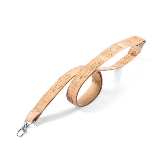 Promotional Natural Cork Lanyards Hook